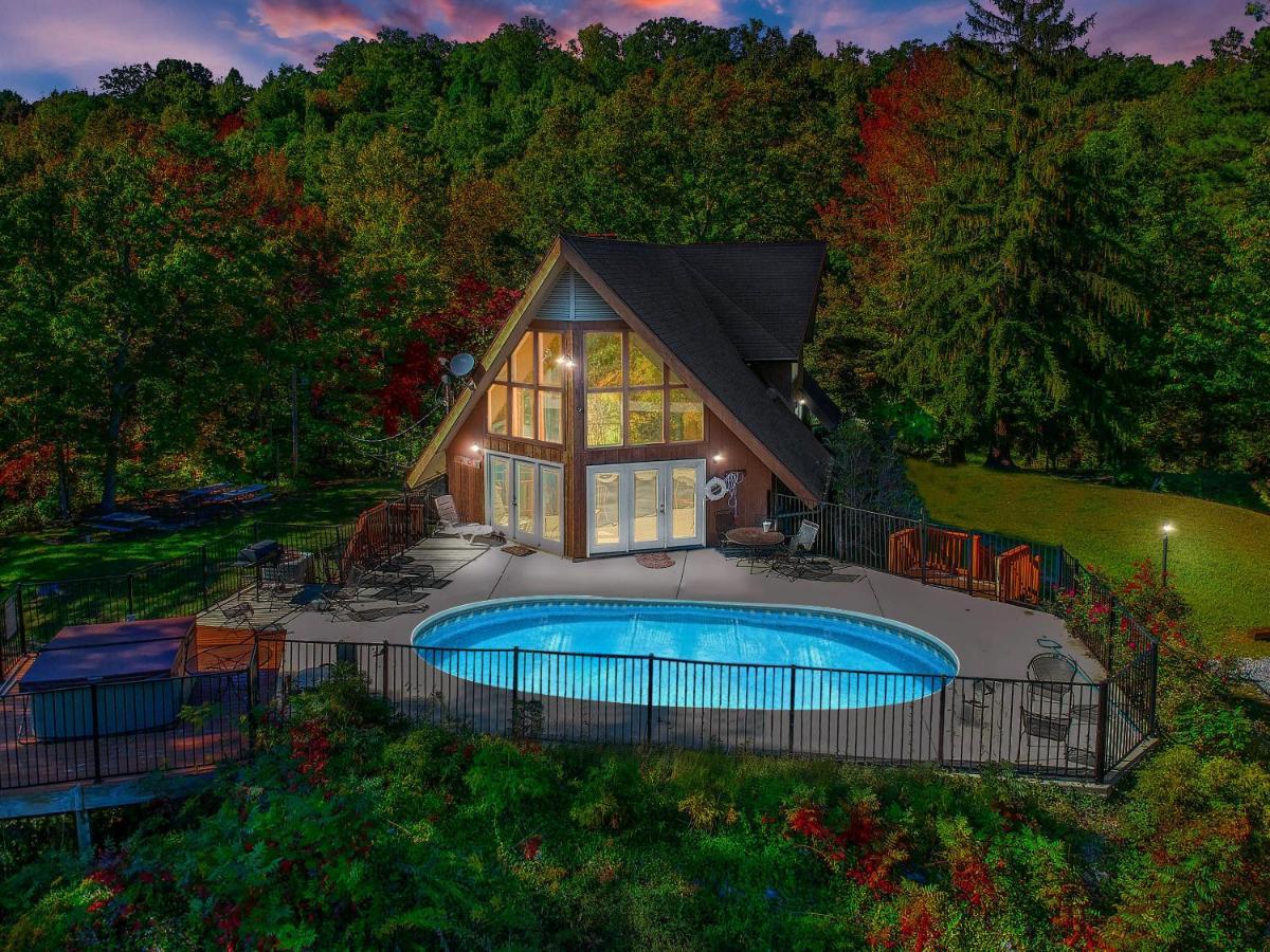 Smokystays Private Pool Chalet Gatlinburg Kültér fotó